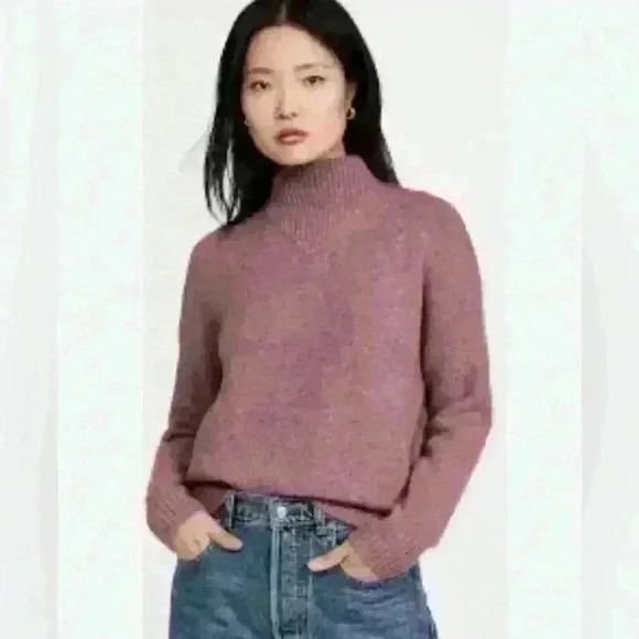 MADEWELL: Dillon Mockneck Pullover Sweater xxs - Picture 1 of 13